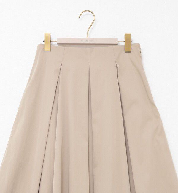 NOLLEY'S sophi「【追加】ウォッシャブルタフタタックフレアスカート」|フレア|