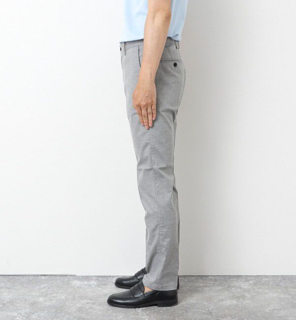 NOLLEY'S goodman「《ビジカジ対応》【COOLMOTION】シャークスキン 接触冷感スリムフィット 25SS」|チノ|