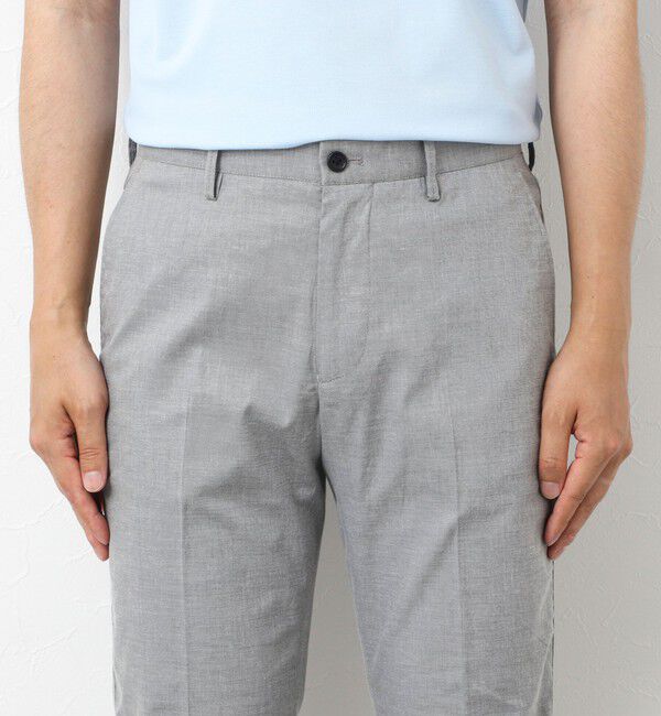 NOLLEY'S goodman「《ビジカジ対応》【COOLMOTION】シャークスキン 接触冷感スリムフィット 25SS」|チノ|