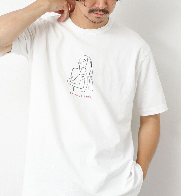 NOLLEY'S goodman「【STONEWOLD】BY YOUR SIDE プリントTシャツ 25SS」|Tシャツ・カットソー|ホワイト