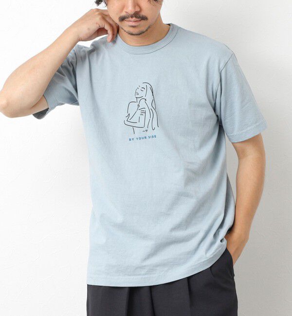 NOLLEY'S goodman「【STONEWOLD】BY YOUR SIDE プリントTシャツ 25SS」|Tシャツ・カットソー|