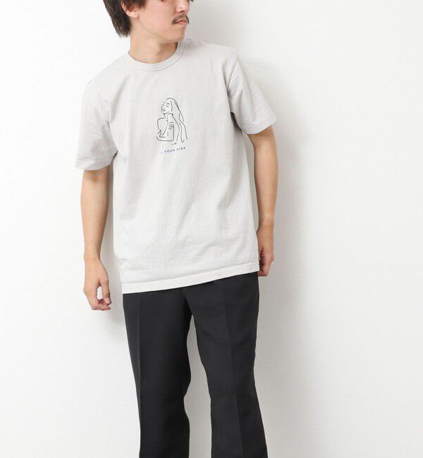 NOLLEY'S goodman「【STONEWOLD】BY YOUR SIDE プリントTシャツ 25SS」|Tシャツ・カットソー|