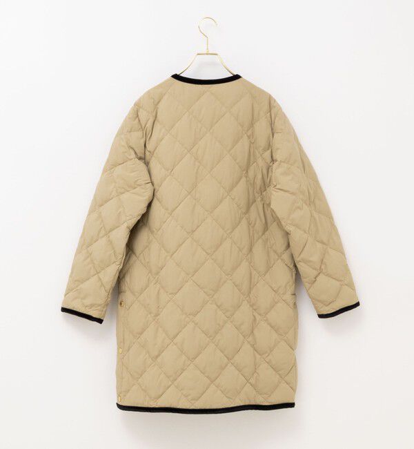 NOLLEY'S「【TAION&times;LIMONTA】別注ベロアパイピングロングダウン」|ダウン|