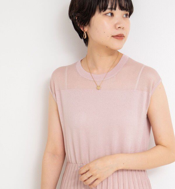 NOLLEY'S sophi「プリーツ風ニットワンピース」|ワンピース|