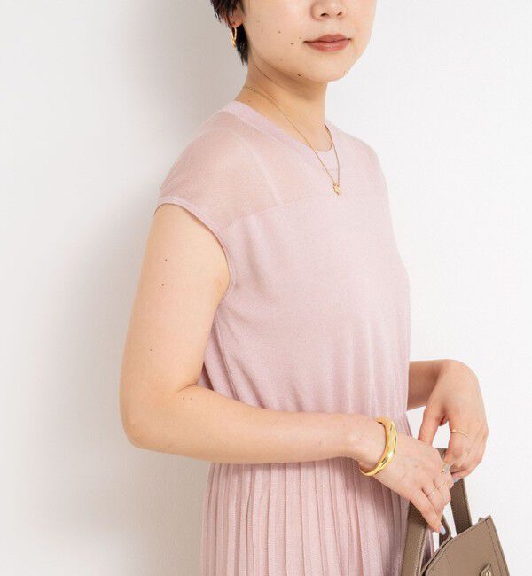 NOLLEY'S sophi「プリーツ風ニットワンピース」|ワンピース|