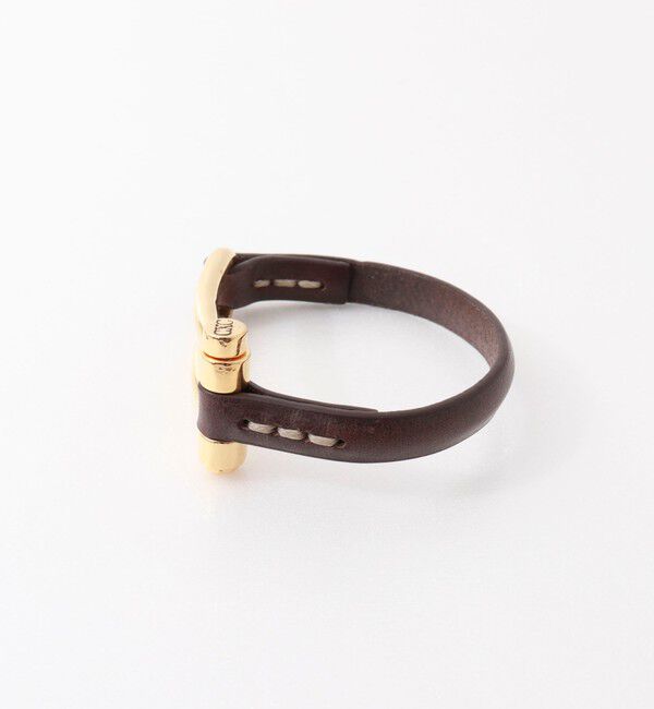 NOLLEY'S「【CXC /シーエックスシー】 U字メタルレザーブレス」|ブレスレット・バングル|