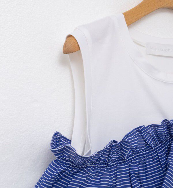 NOLLEY'S sophi「マルチWAYストライプフリルトップス」|Tシャツ・カットソー|