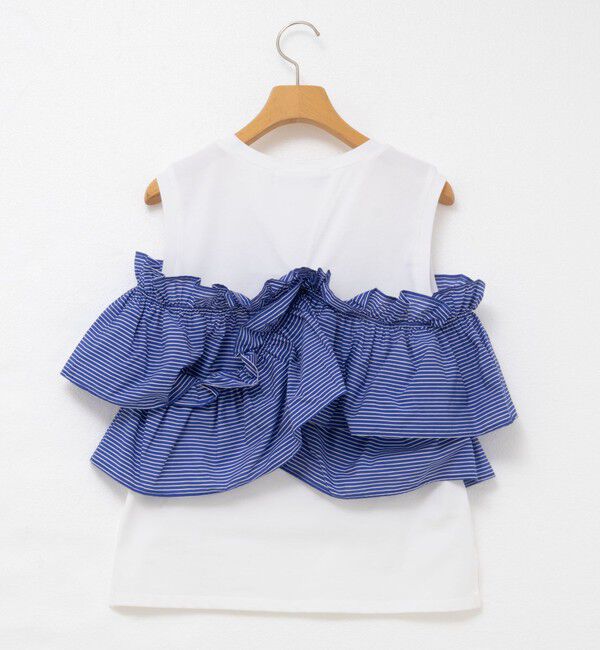 NOLLEY'S sophi「マルチWAYストライプフリルトップス」|Tシャツ・カットソー|