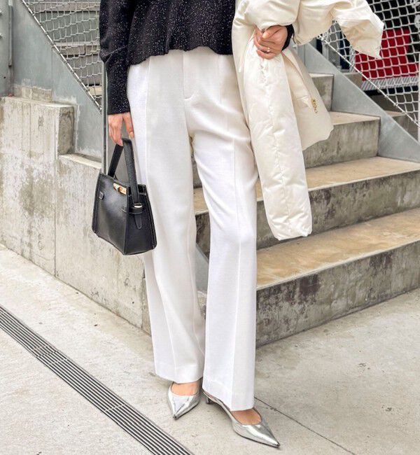 NOLLEY'S「フラノセミワイドパンツ」|その他|