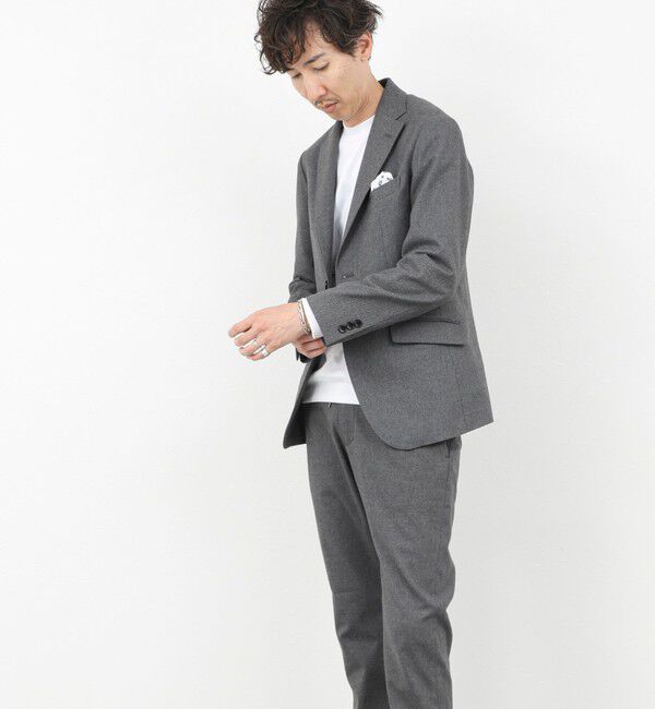 NOLLEY'S goodman「《ビジカジ/セットアップ対応》SOFT THERMO ウォッシャブルジャケット 25AW」|テーラードジャケット|