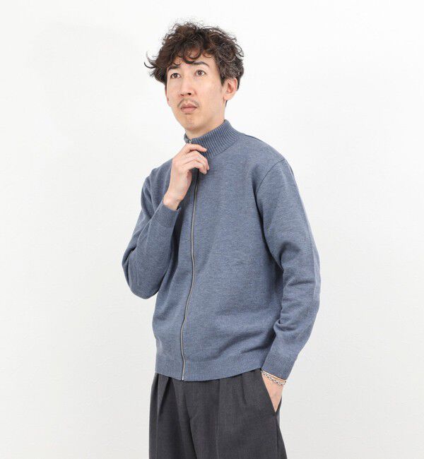NOLLEY'S goodman「【ACTIVE SECT】《限定展開》デオドラント加工 スタンドジップカーディガン 25AW」|ニット・セーター|