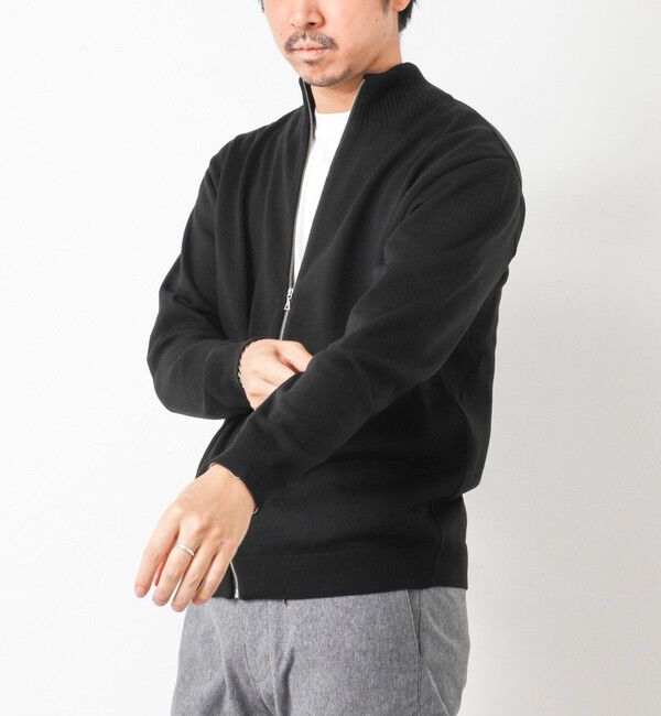 NOLLEY'S goodman「【ACTIVE SECT】《限定展開》デオドラント加工 スタンドジップカーディガン 25AW」|ニット・セーター|