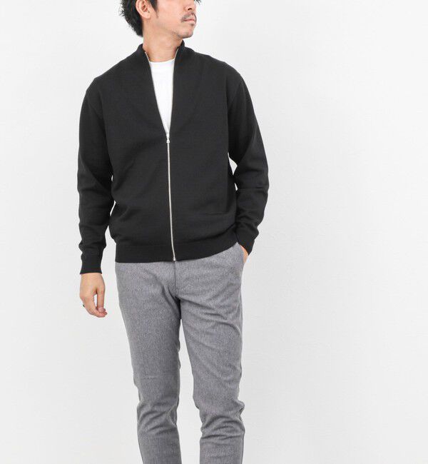 NOLLEY'S goodman「【ACTIVE SECT】《限定展開》デオドラント加工 スタンドジップカーディガン 25AW」|ニット・セーター|