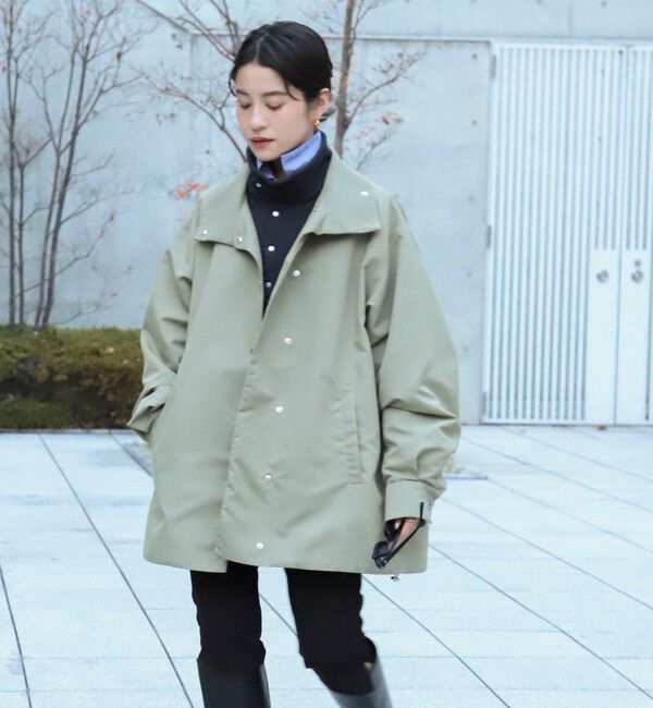 MAQWEL「【追加】【MAQWEL/マクウェル】ウォッシャブルスタンドネックコーチジャケット」|その他|