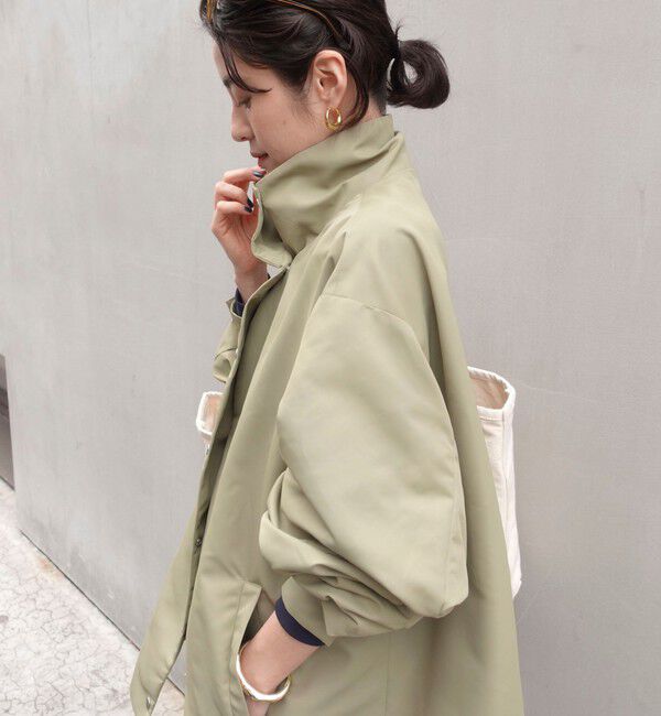 MAQWEL「【追加】【MAQWEL/マクウェル】ウォッシャブルスタンドネックコーチジャケット」|その他|