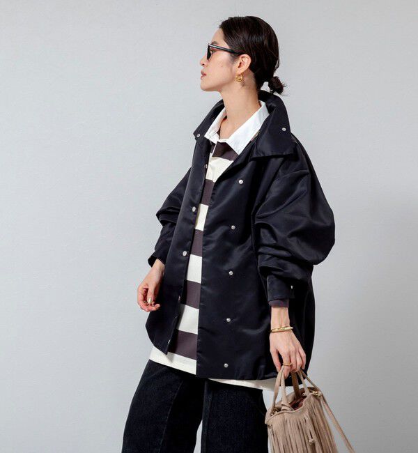 MAQWEL「【追加】【MAQWEL/マクウェル】ウォッシャブルスタンドネックコーチジャケット」|その他|