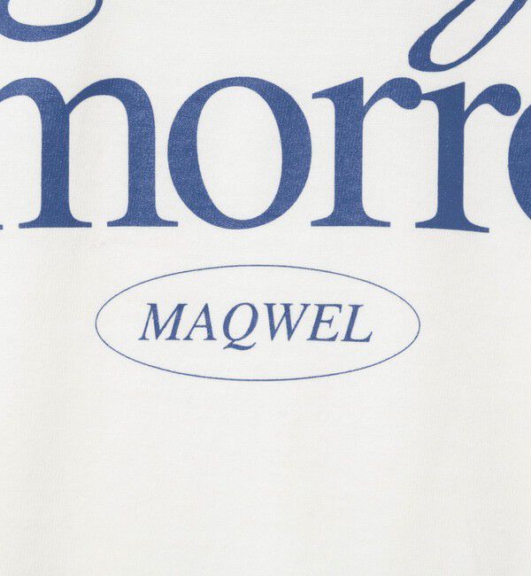 MAQWEL「【MAQWEL/マクウェル】ウォッシャブルAgfT T-SHIRT」|Tシャツ・カットソー|