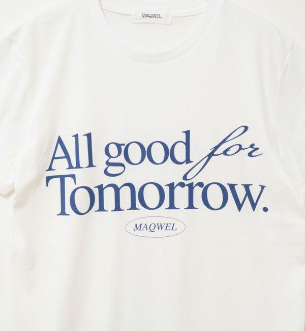 MAQWEL「【MAQWEL/マクウェル】ウォッシャブルAgfT T-SHIRT」|Tシャツ・カットソー|