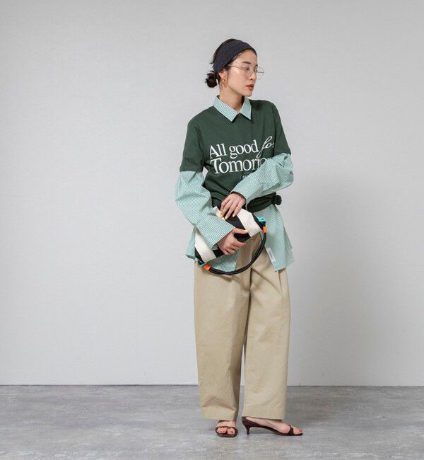 MAQWEL「【MAQWEL/マクウェル】ウォッシャブルAgfT T-SHIRT」|Tシャツ・カットソー|