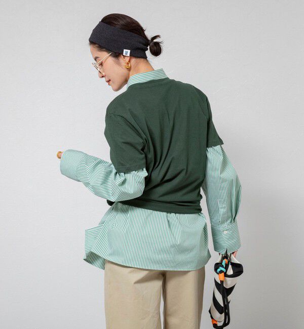 MAQWEL「【MAQWEL/マクウェル】ウォッシャブルAgfT T-SHIRT」|Tシャツ・カットソー|