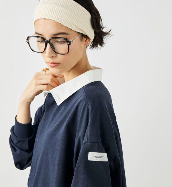 MAQWEL「【新色追加】【MAQWEL/マクウェル】ウォッシャブルBIGラガーシャツ」|シャツ・ブラウス|