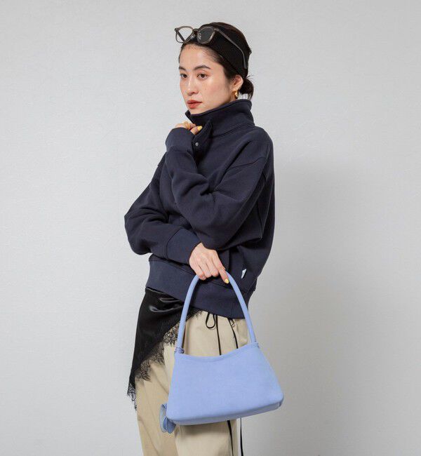 MAQWEL「【MAQWEL/マクウェル】ウォッシャブルスタンドネックスウェット」|スウェット・ジャージ|