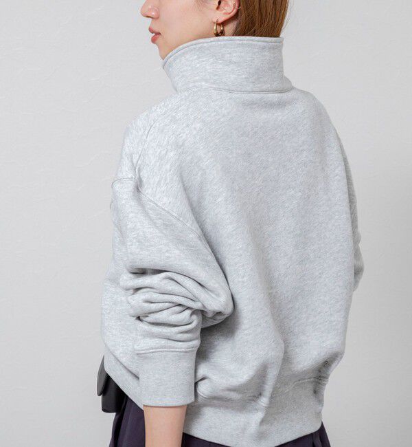 MAQWEL「【MAQWEL/マクウェル】ウォッシャブルスタンドネックスウェット」|スウェット・ジャージ|