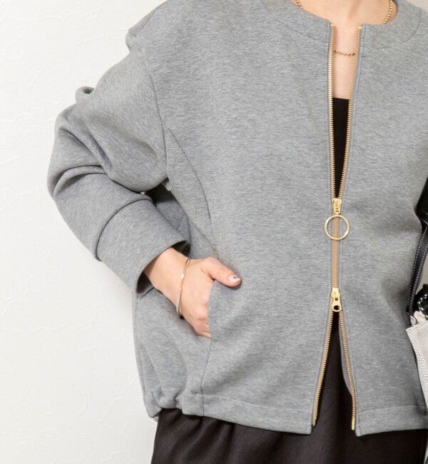 NOLLEY'S「ウォッシャブルダンボールブルゾン」|ブルゾン・スタジャン|