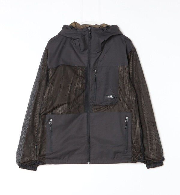 NOLLEY'S goodman「【TAION/タイオン】NON DOWN MOUNTAIN R/S W-ZIP HOOD JK 26SS」|ブルゾン・スタジャン|ブラック