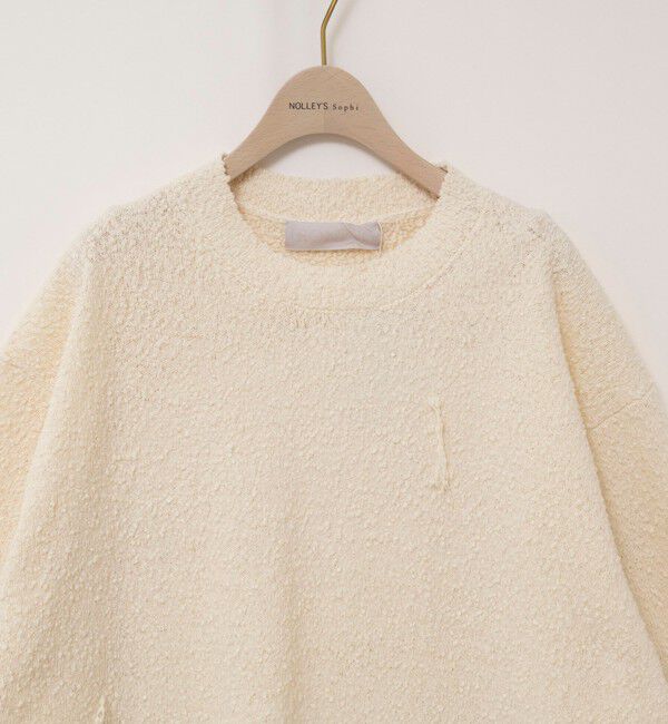 NOLLEY'S sophi「【IRONING/アイロニング】bubble cottonプルオーバー」|ニット・セーター|
