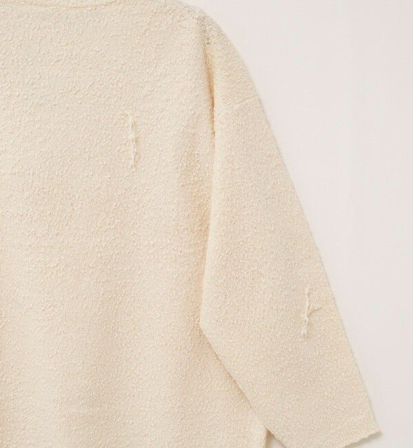 NOLLEY'S sophi「【IRONING/アイロニング】bubble cottonプルオーバー」|ニット・セーター|