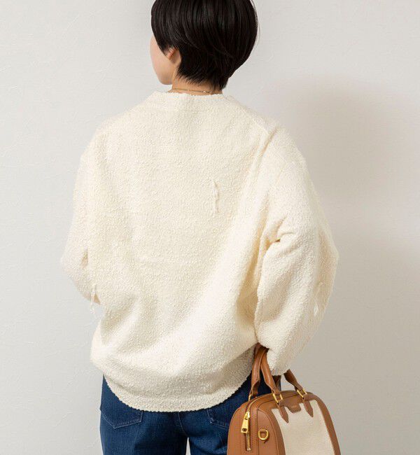 NOLLEY'S sophi「【IRONING/アイロニング】bubble cottonプルオーバー」|ニット・セーター|