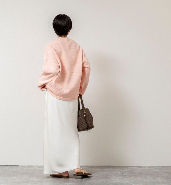 NOLLEY'S sophi「【IRONING/アイロニング】bubble cottonプルオーバー」|ニット・セーター|