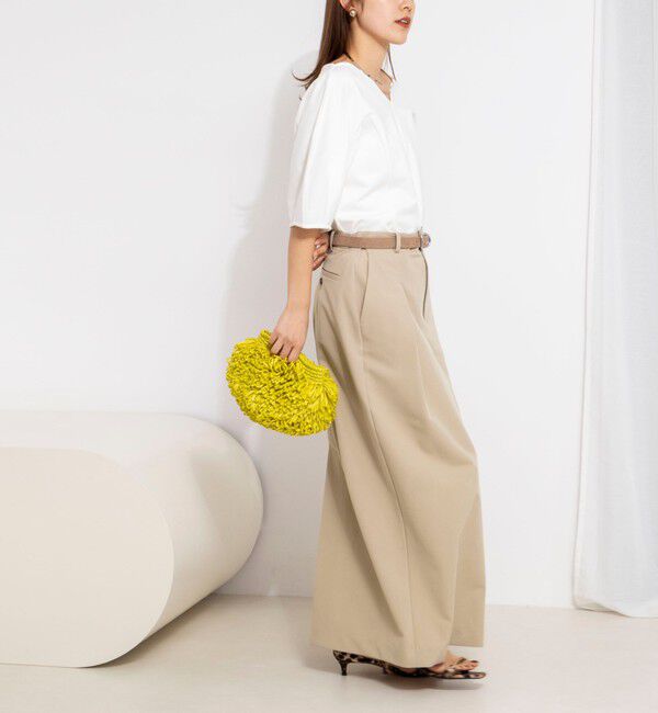 NOLLEY'S「【WEB限定】ウォッシャブルハートネックカットソー」|Tシャツ・カットソー|