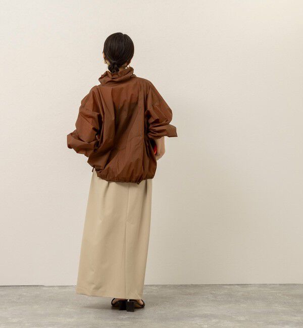 MAQWEL「《セットアップ対応》【MAQWEL/マクウェル】ウォッシャブルシアーブルゾン」|ブルゾン・スタジャン|