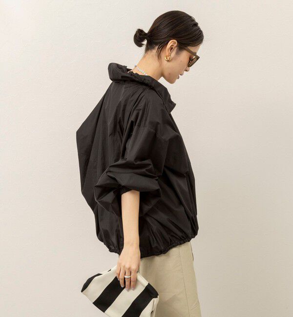 MAQWEL「《セットアップ対応》【MAQWEL/マクウェル】ウォッシャブルシアーブルゾン」|ブルゾン・スタジャン|