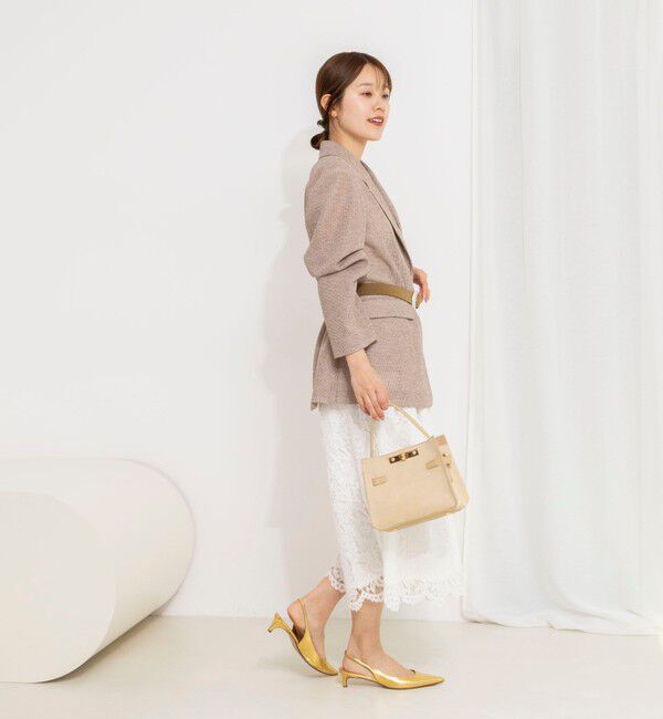 NOLLEY'S「ウォッシャブルカラミオーバージャケット」|テーラードジャケット|