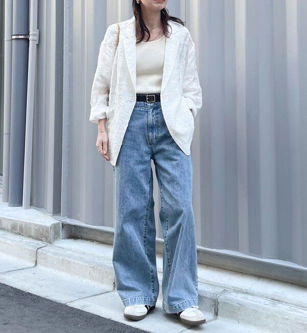 fredy emue「シアージャガードシャツジャケット」|テーラードジャケット|