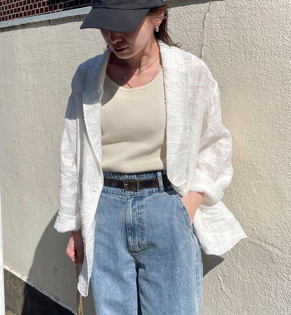 fredy emue「シアージャガードシャツジャケット」|テーラードジャケット|