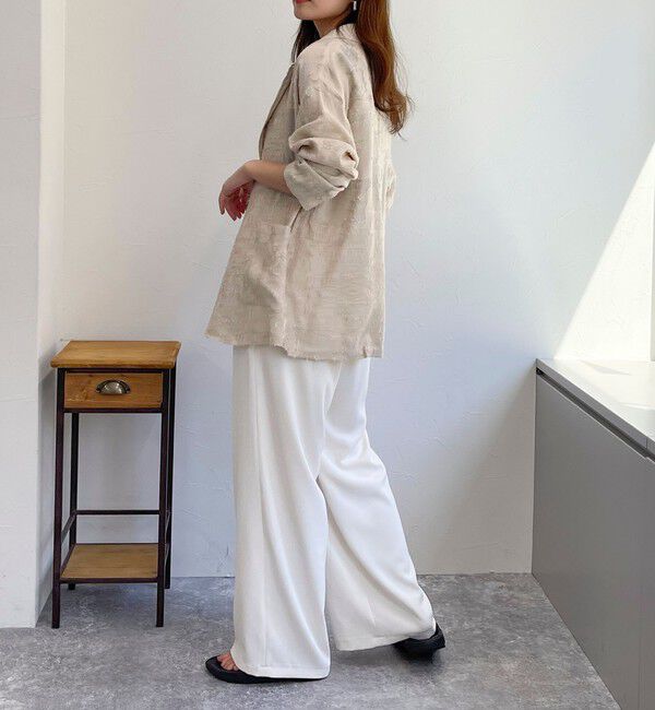 fredy emue「シアージャガードシャツジャケット」|テーラードジャケット|