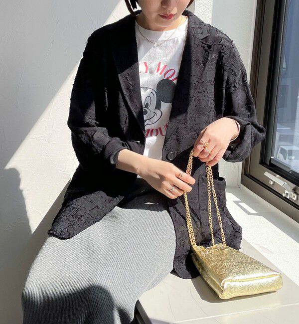 fredy emue「シアージャガードシャツジャケット」|テーラードジャケット|