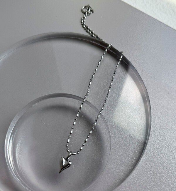 fredy emue「ステンレスハートトップネックレス」|ネックレス|