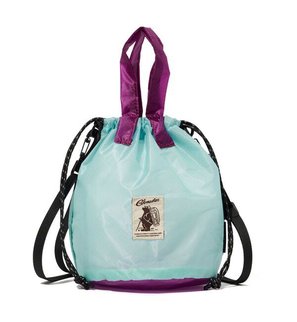 GLOSTER「【COBMASTER/コブマスター】KINCHAKU POUCH 巾着ポーチ ショルダー 2WAY」|ショルダー・メッセンジャー|サックスブルー