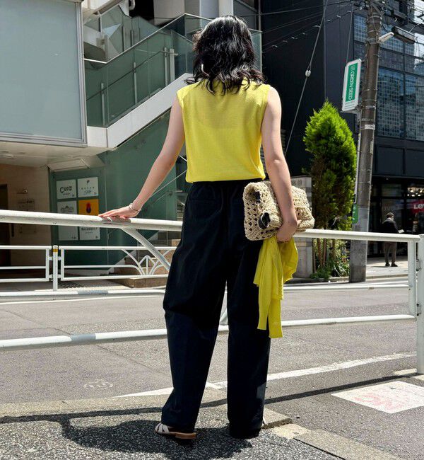 fredy emue「リネン混ノースリーブニットプルオーバー」|タンクトップ|