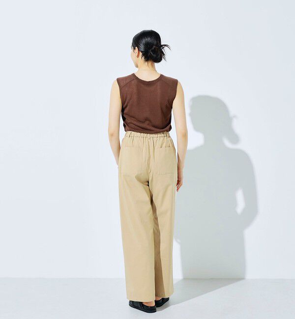 fredy emue「リネン混ノースリーブニットプルオーバー」|タンクトップ|