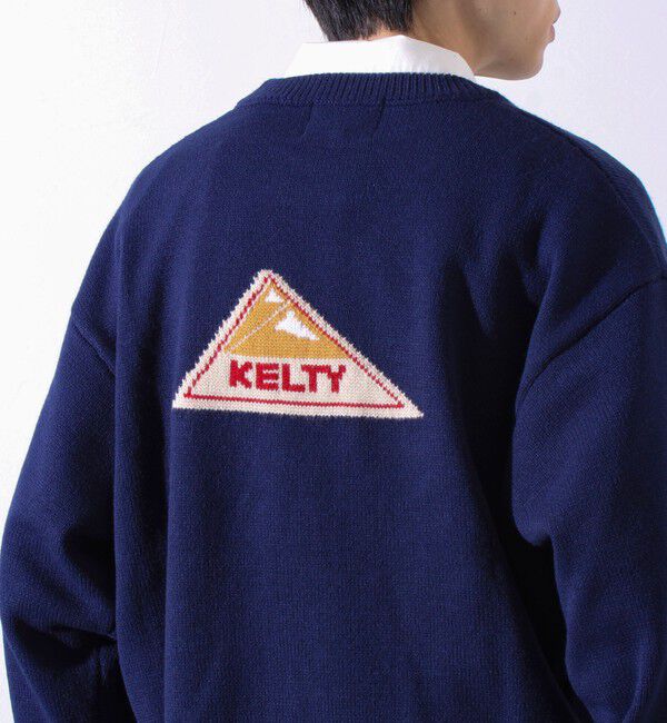 GLOSTER「【KELTY&times;GLOSTER】別注 ジャガードニット プルオーバー」|ニット・セーター|