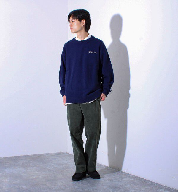 GLOSTER「【KELTY&times;GLOSTER】別注 ジャガードニット プルオーバー」|ニット・セーター|