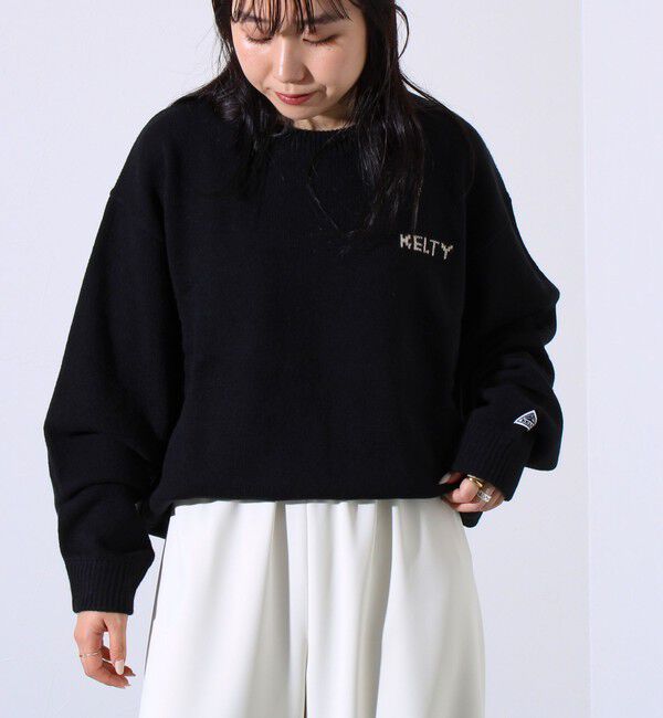 GLOSTER「【KELTY&times;GLOSTER】別注 ジャガードニット プルオーバー」|ニット・セーター|