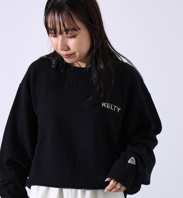 GLOSTER「【KELTY&times;GLOSTER】別注 ジャガードニット プルオーバー」|ニット・セーター|