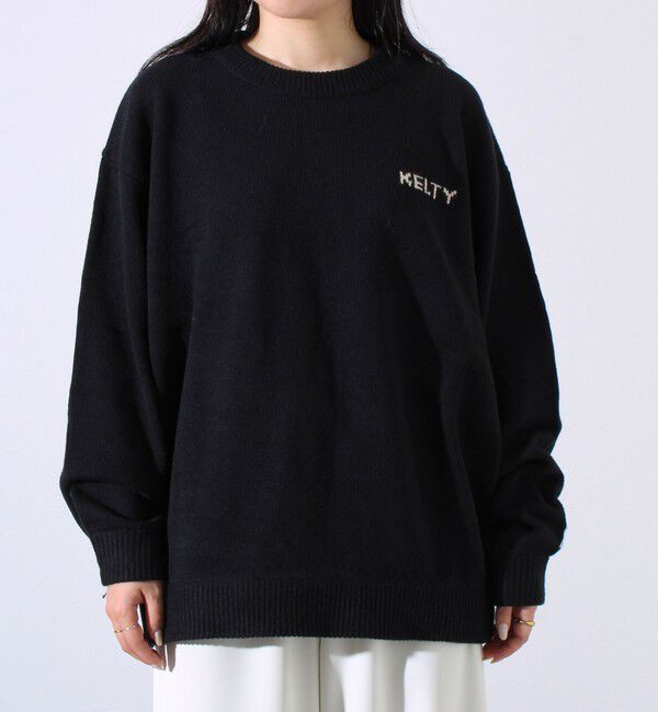 GLOSTER「【KELTY&times;GLOSTER】別注 ジャガードニット プルオーバー」|ニット・セーター|